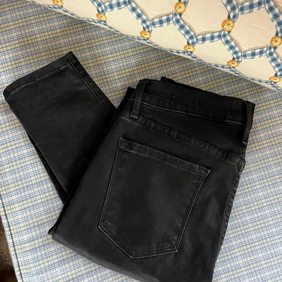 Frame Coated Black Jeans Le Skinny de Jeanne Size 29 - Picture 4 of 6
